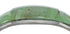 Authentic Sterling Silver Turquoise Inlay Southwest Cuff Bracelet VX60543